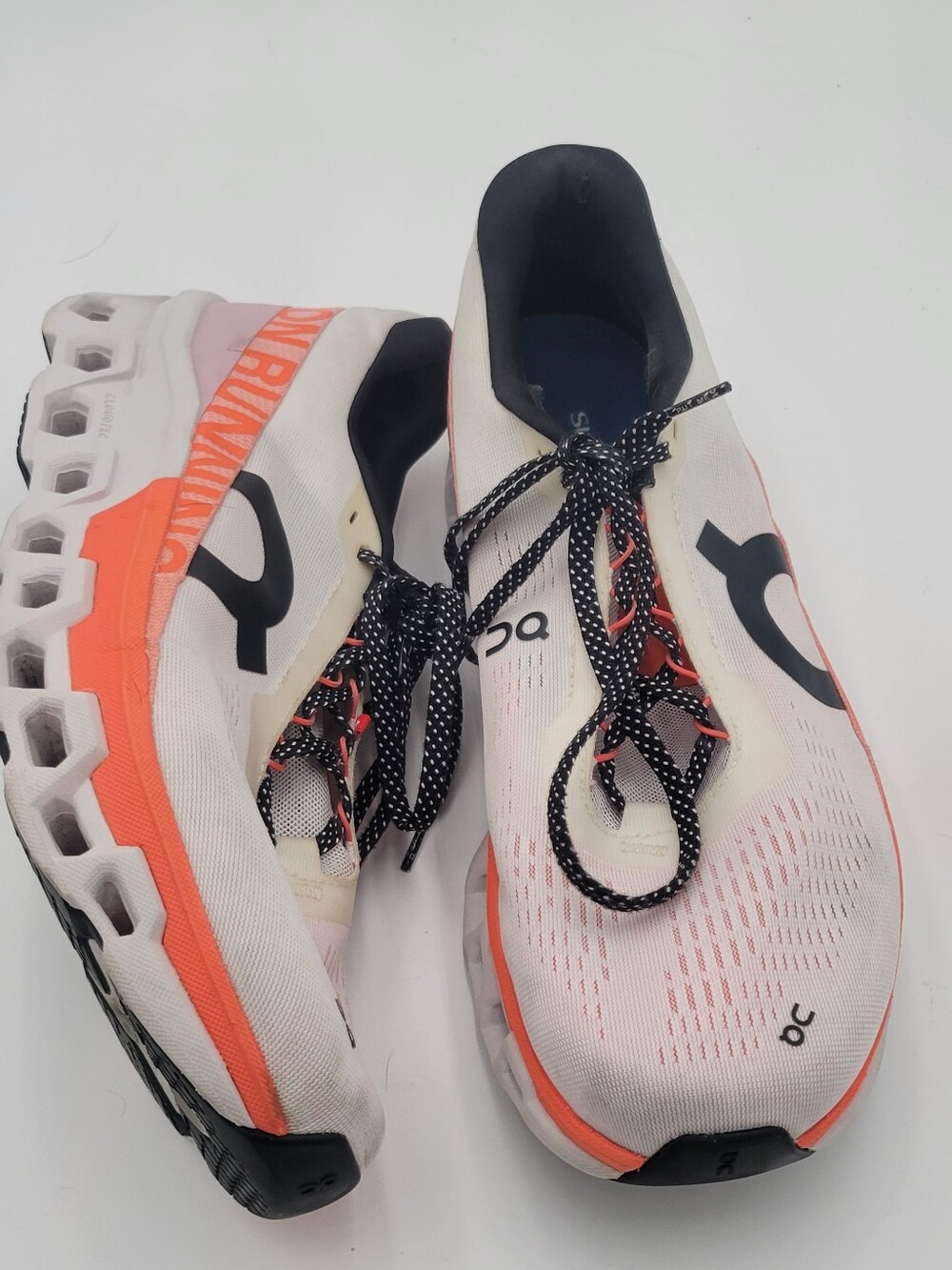 On Cloudmonster 2 Running Sneakers Undyed Flame Men's size 12.5